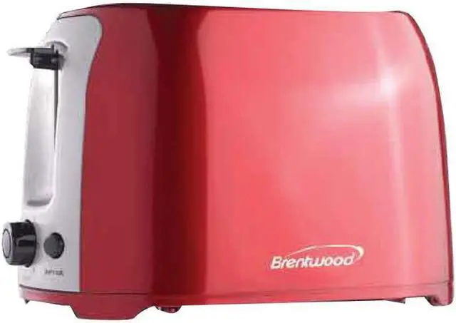 Main image of Brentwood TS-292R Red and Stainless Steel 2 Slice Cool Touch Toaster