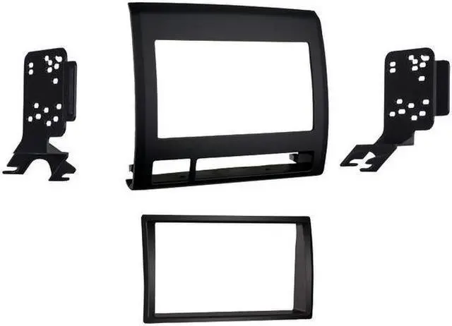 Alt view image 7 of 12 - Metra 95-8214TB METRA Vehicle Mount for Radio - ABS Plastic - Black