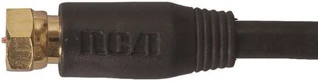 Alt view image 3 of 13 - RCA VH612R RG6 Coaxial Cable (12ft; Black)