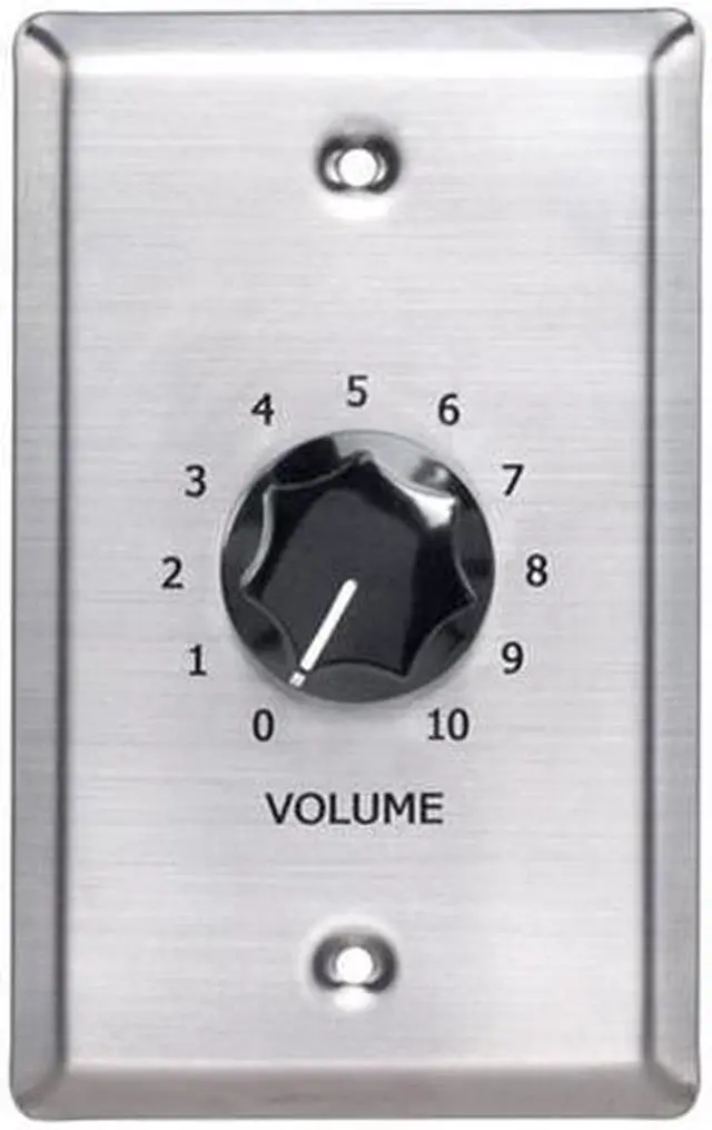 Alt view image 3 of 5 - Bogen SLC PASSIVE VOLUME CONTROL FOR AMPLIFIED SPEAKERS -24V