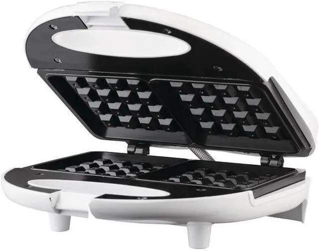 Alt view image 2 of 3 - Brentwood Appliances TS-242 Waffle Maker - White