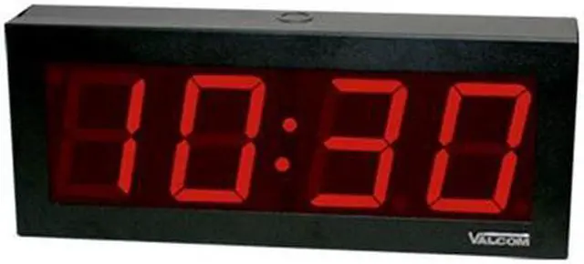Alt view image 4 of 4 - VALCOM VIP-D440 IP POE 4 DIGIT 4 INCH CLOCK