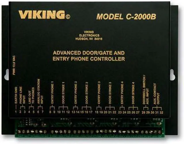 Alt view image 10 of 12 - Viking Electronics - C-2000B - Viking Electronics C-2000B Phone Add-on