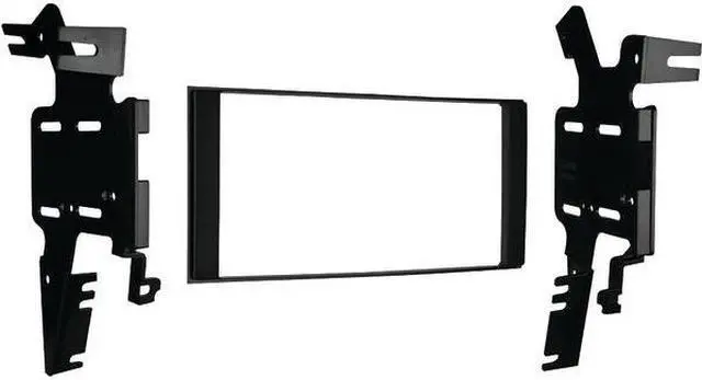 Alt view image 10 of 13 - Metra 95-7619 Double DIN Install Dash Kit for 2013-up Nissan Titan/Frontier