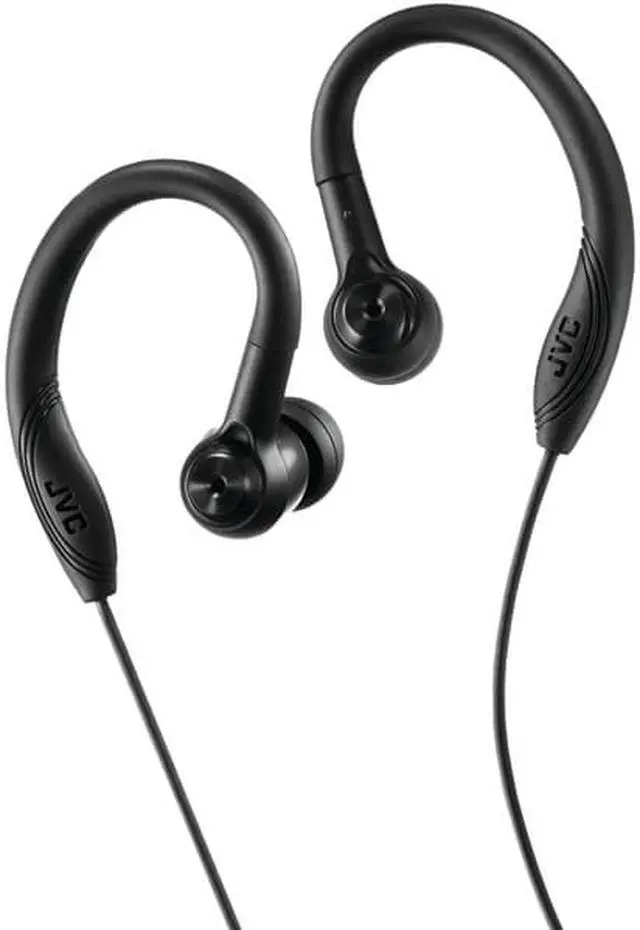 Alt view image 10 of 16 - JVC HAEC10B Entry-Level Fitness Headphones