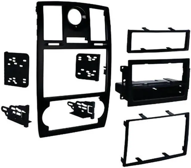 Alt view image 3 of 7 - 2005-2007 Chrysler 300 DDIN IN-Dash Mounting Kit