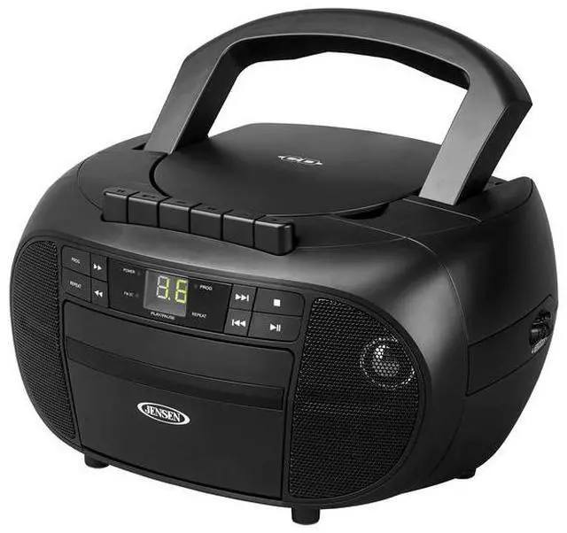 Main image of JENSEN CD550 BOOMBOX,CD,CASSETTE,AM/FM