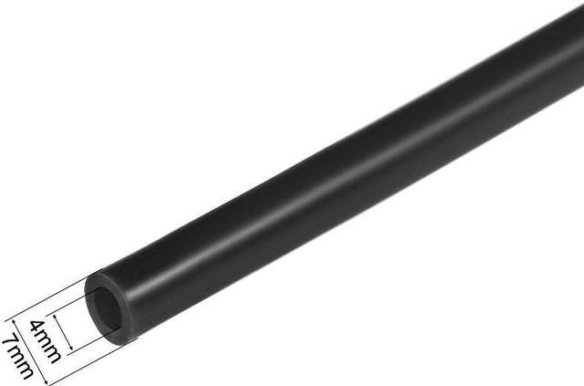 Alt view image 2 of 3 - Silicone Tubing, 4mm ID x 7mm OD 6.6ft Rubber Tube High Temp for Pump Transfer, Black