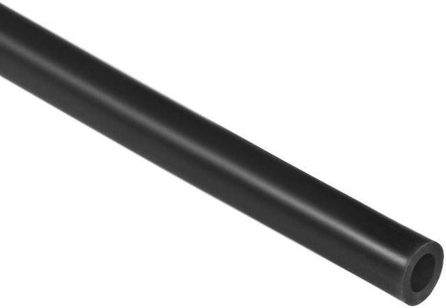 Main image of Silicone Tubing, 4mm ID x 7mm OD 6.6ft Rubber Tube High Temp for Pump Transfer, Black