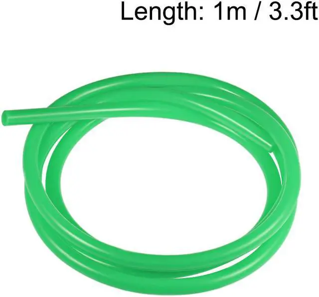 Alt view image 3 of 3 - Silicone Tubing, 5mm ID x 9mm OD 3.3ft Rubber Tube High Temp for Pump Transfer, Green