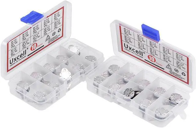 Main image of 20pcs NC+NO KSD301 Thermostat 40-135°C/104-275°F(NC) 40-100°C/104-212°F(NO) Temperature Thermal Control Switch Assortment Kit