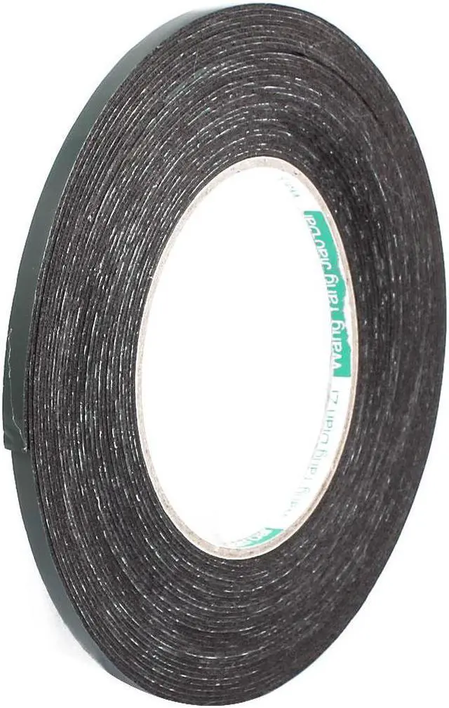 Main image of 1pcs 5mm x 1mm Self Adhesive Shock Resistant Anti-noise Foam Tape 10M Length