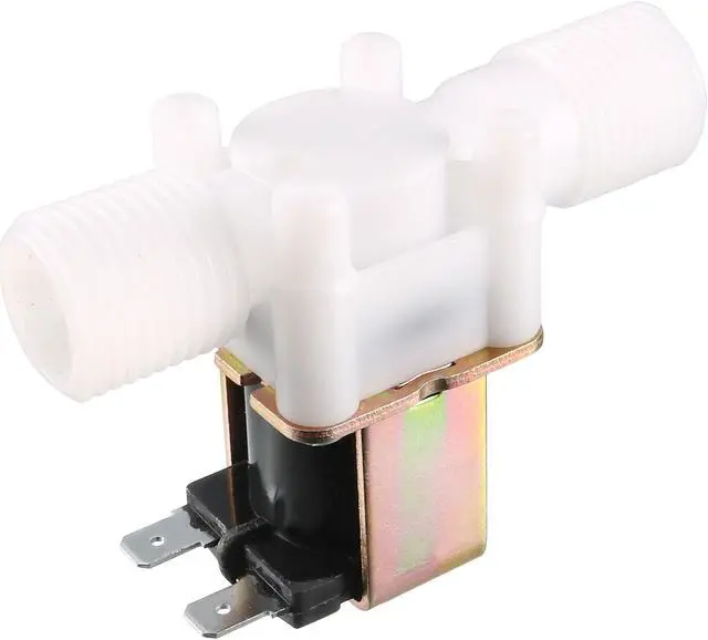 Main image of AC110V G1/2 Plastic Water Electric Solenoid Valve Normally Closed N/C Pressure Water Inlet Flow Switch