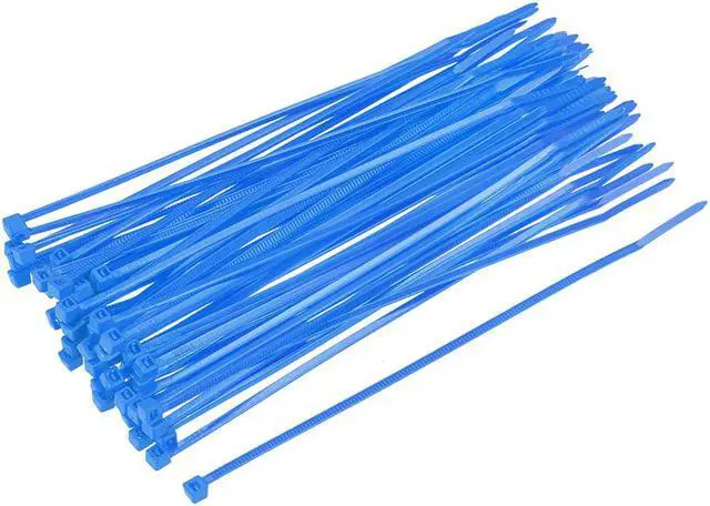 Main image of Cable Zip Ties 150mmx1.8mm Self-Locking Nylon Tie Wraps Blue 300pcs