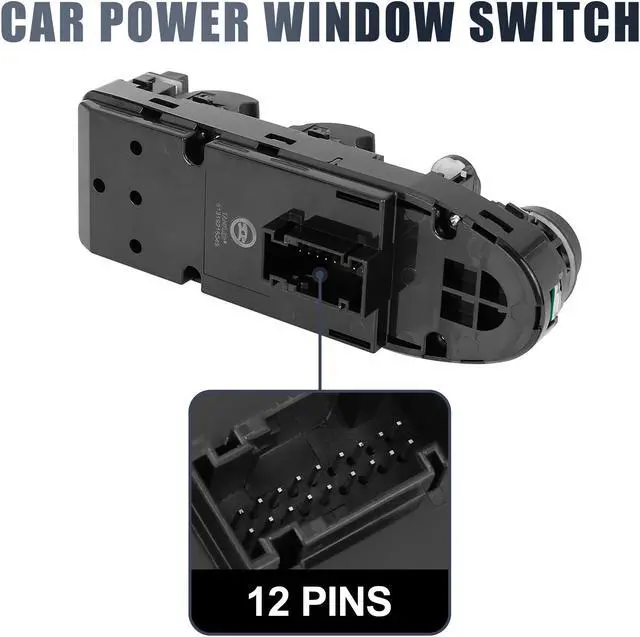 Alt view image 4 of 7 - 61319216049 Automobile New Front Left Side Master Power Window Control Switch for 2013-2015 BMW X1