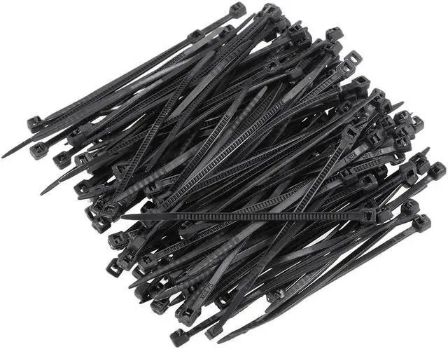 Main image of Cable Zip Ties 60mmx1.8mm Self-Locking Nylon Tie Wraps Black 300pcs