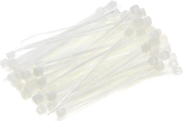 Main image of Cable Zip Ties 60mmx1.8mm Self-Locking Nylon Tie Wraps White 300pcs