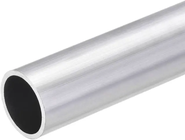 Alt view image 3 of 3 - 6063 Aluminum Round Tube 21mm OD 18mm Inner Dia 300mm Length Seamless Straight Tubing 3 Pcs