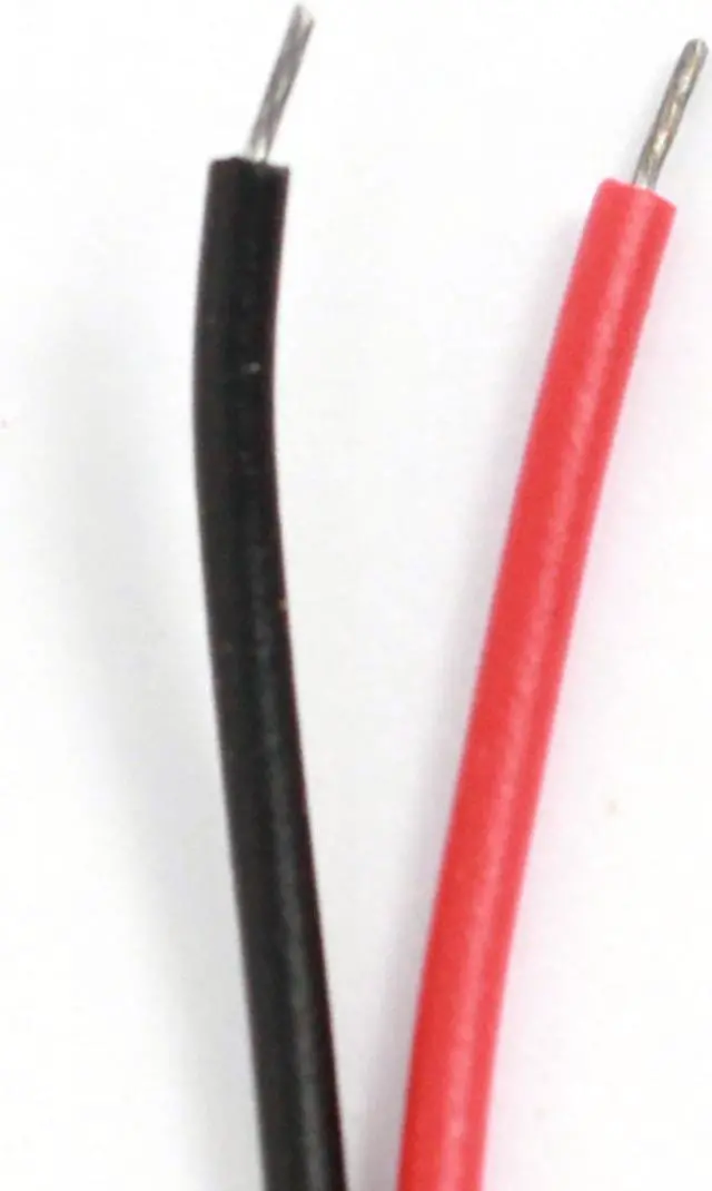 Alt view image 3 of 3 - Dual 1.5V AA Black 2 Sides Plastic Battery Case Box Wire Holder