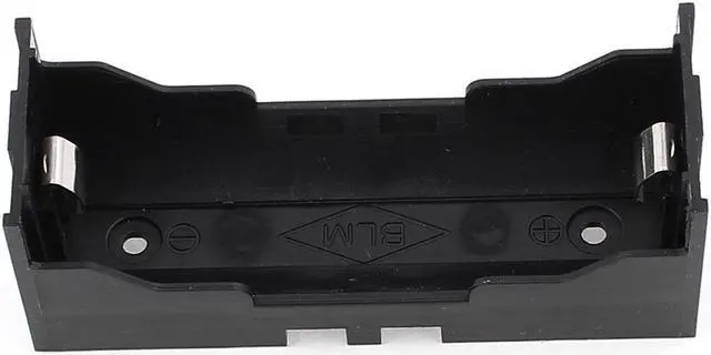 Alt view image 2 of 2 - Plastic Single 26650 Battery Holder Case Storage Box 8Pcs Black