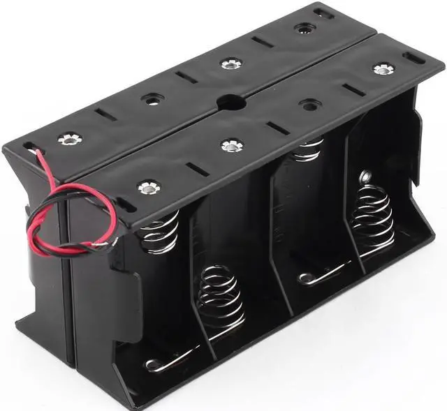 Alt view image 2 of 3 - Dual Side In Series 8x1.5V D Size Battery Holder