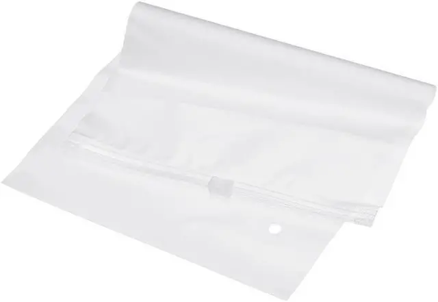 Alt view image 2 of 7 - Poly Bag 10-inch X 7-inch 3 Mil Clear Plastic Resealable Seal per 50pcs