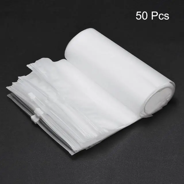 Alt view image 3 of 7 - Poly Bag 10-inch X 7-inch 3 Mil Clear Plastic Resealable Seal per 50pcs