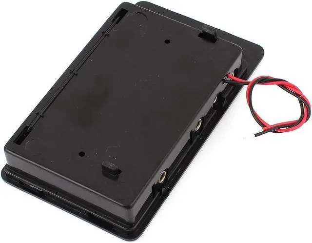 Alt view image 3 of 4 - Plastic In Series 6 x AA 1.5V Battery Holder Storage Case w Cover