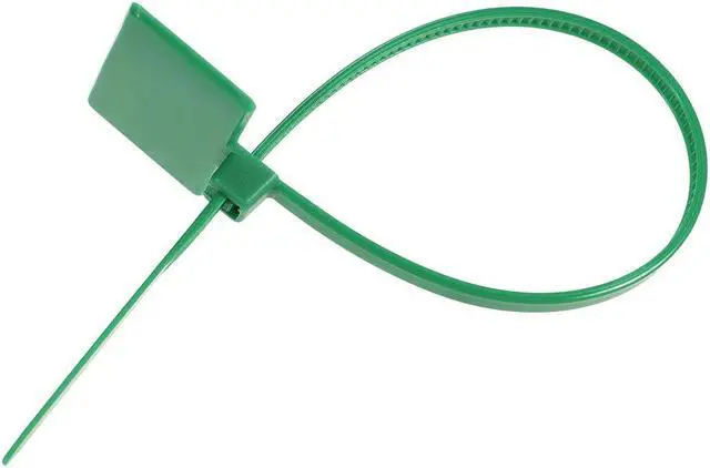 Alt view image 3 of 3 - Cable Zip Ties 6 Inch Label Tag Mark Self-Locking Nylon Wire Strap Multicolored 50pcs