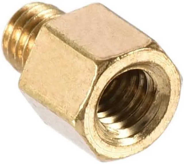 Alt view image 4 of 4 - M3x5mm+3mm Male-Female Brass Hex PCB Motherboard Spacer Standoff for FPV Drone Quadcopter, Computer & Circuit Board 50pcs