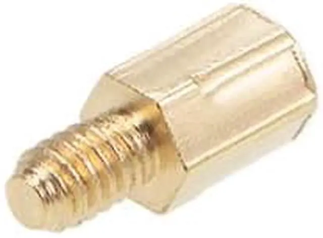 Alt view image 3 of 4 - M2x4mm+3mm Male-Female Brass Hex PCB Motherboard Spacer Standoff for FPV Drone Quadcopter, Computer & Circuit Board 10pcs
