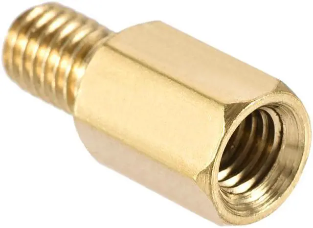 Alt view image 4 of 4 - M5x12mm+7mm Male-Female Brass Hex PCB Motherboard Spacer Standoff for FPV Drone Quadcopter, Computer & Circuit Board 10pcs