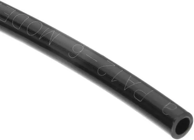 Alt view image 3 of 4 - Nylon Line Hose Tube, 3mm(0.11") ID x 5mm(0.19") OD 3 M PA6 Nylon Tube Pneumatic Air Brake Tubing for Fluid Transfer Black