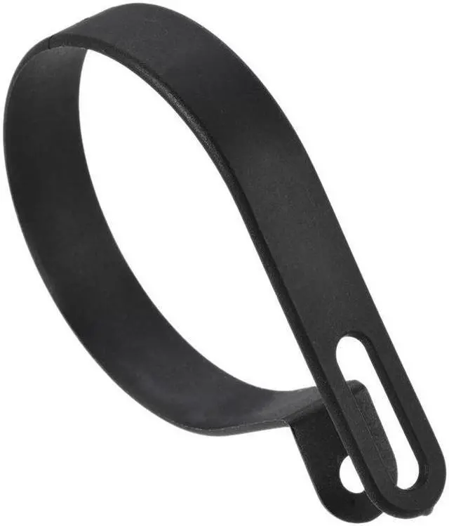 Alt view image 5 of 5 - Cable Clips Wire Holder R Type Clamp Fastener 50mm for Home Office Cords Management Black 20Pcs