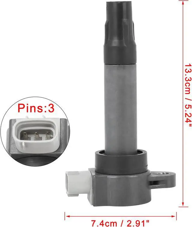Alt view image 2 of 6 - Auto Parts Ignition Coils 33400-76G1 Repair Replacement for Suzuki
