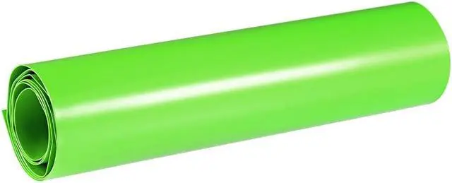 Alt view image 4 of 4 - Battery Wrap, 210mm Flat Width 133mm Dia 1m Heat Shrink Tube Wraps for Big Battery Pack Green