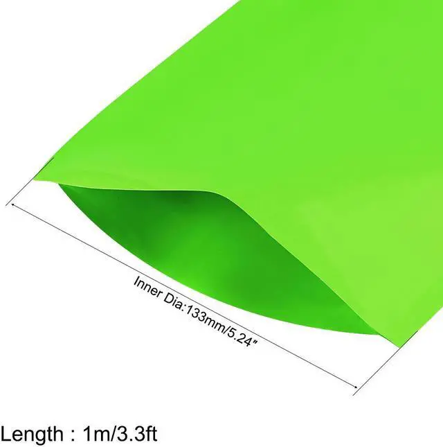 Alt view image 3 of 4 - Battery Wrap, 210mm Flat Width 133mm Dia 1m Heat Shrink Tube Wraps for Big Battery Pack Green