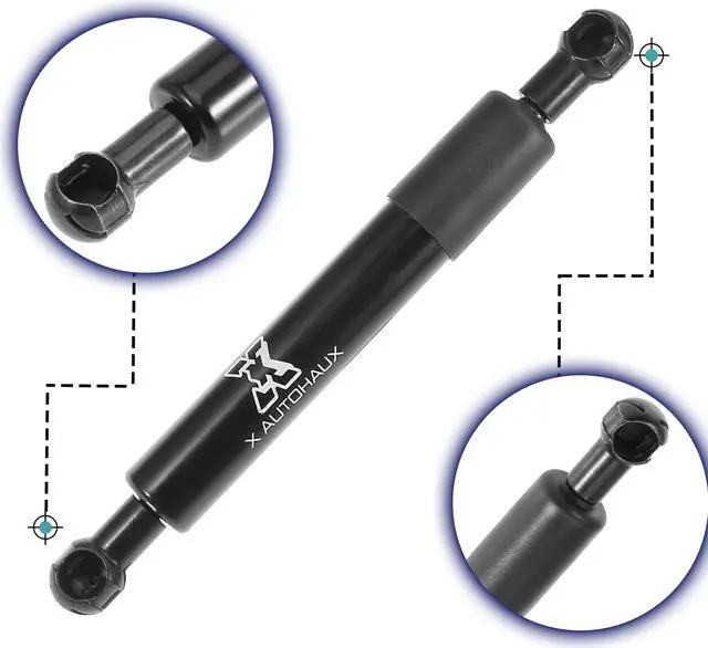 Alt view image 3 of 7 - 2pcs Rear Hood Lift Supports Struts Shocks Gas Spring 90450ZL80A for Nissan Xterra 2005-2013