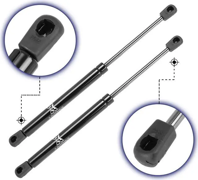 Alt view image 4 of 6 - 2pcs Front Hood Lift Supports Struts Shocks Gas Spring 6L2Z16C826AA for Ford Explorer 2002-2010