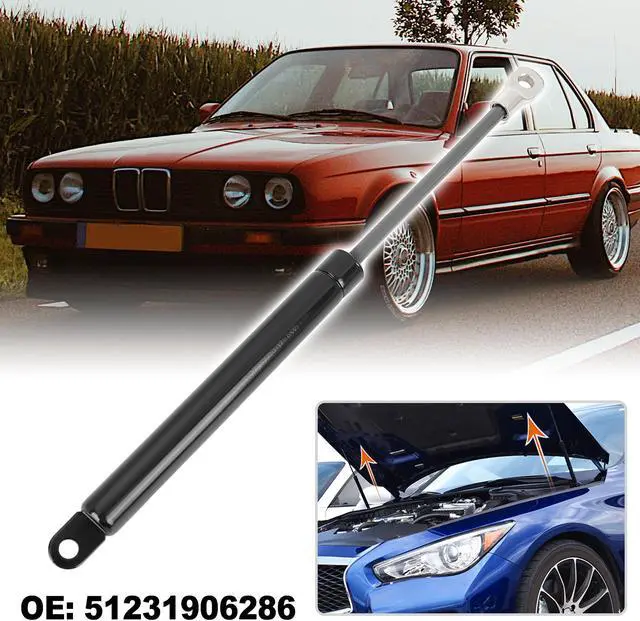 Alt view image 2 of 7 - Car Hood Lift Support Strut Rod Gas Spring 51231906286 for 1992-1993 BMW 325i