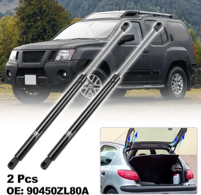 Alt view image 2 of 7 - 4Pcs 15 inch 200N/45LB Yellow Universal Lift Supports Struts Shocks Gas Spring for Car Boat RV