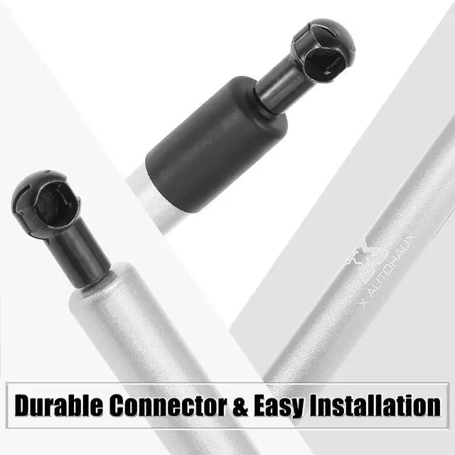 Alt view image 5 of 7 - Car Tailgate Lift Support Rear Gate Gas Struts Spring Red Set for Dodge for Ram 1500 2500 3500 2009-2018