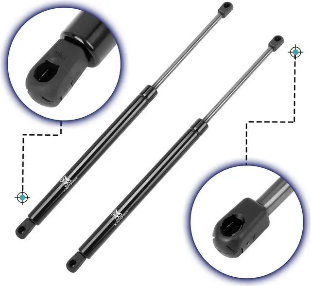 Alt view image 4 of 7 - 4Pcs 15 inch 200N/45LB Yellow Universal Lift Supports Struts Shocks Gas Spring for Car Boat RV