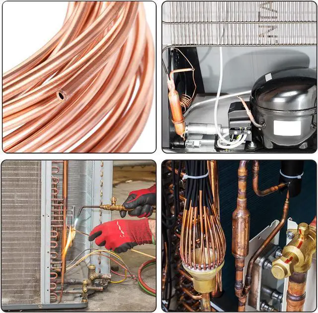 Alt view image 4 of 4 - Refrigeration Tubing 2.5mm OD x 1.5mm ID x 24.5Ft Length Copper Tubing Coil