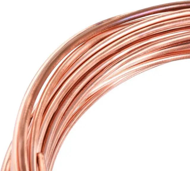Alt view image 3 of 4 - Refrigeration Tubing 2.2mm OD x 1.2mm ID x 24.5Ft Length Copper Tubing Coil