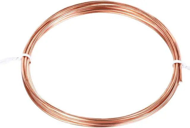 Main image of Refrigeration Tubing 9/128" OD x 1/32" ID x 9.8Ft Length Copper Tubing Coil