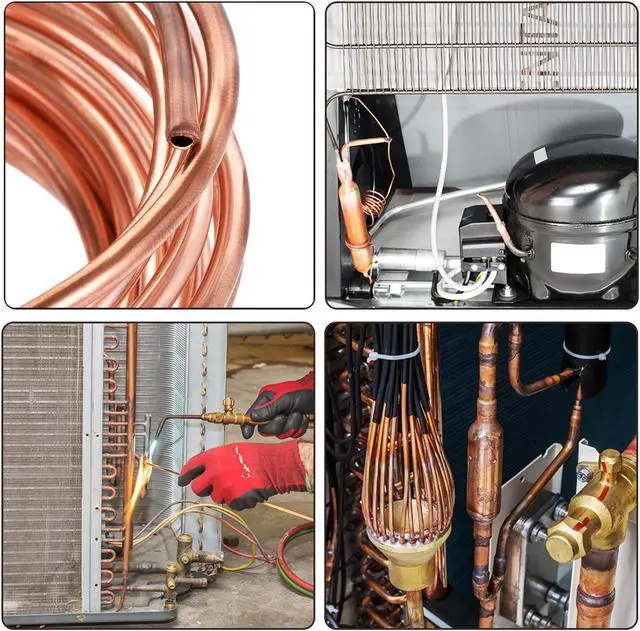 Alt view image 4 of 4 - Refrigeration Tubing 4mm OD x 3mm ID x 19.5Ft Length Copper Tubing Coil
