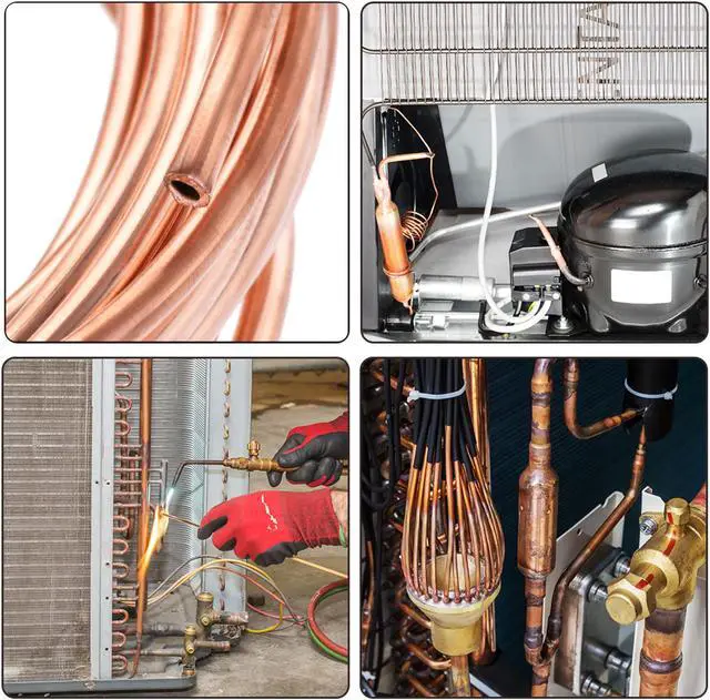 Alt view image 4 of 4 - Refrigeration Tubing 3mm OD x 2mm ID x 19.5Ft Length Copper Tubing Coil