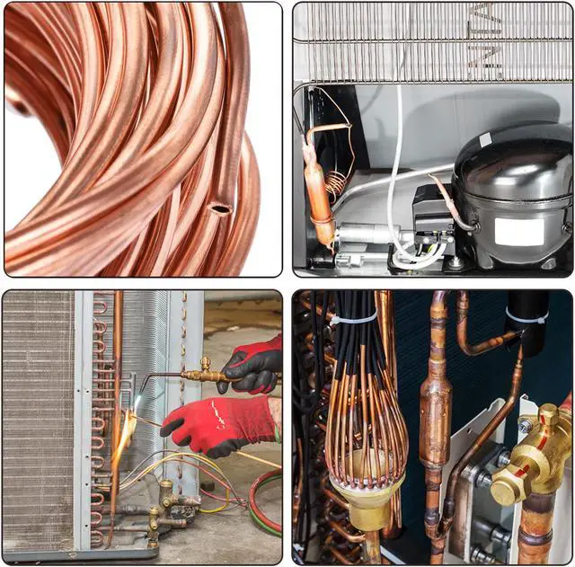 Alt view image 4 of 4 - Refrigeration Tubing 3mm OD x 2mm ID x 49Ft Length Copper Tubing Coil