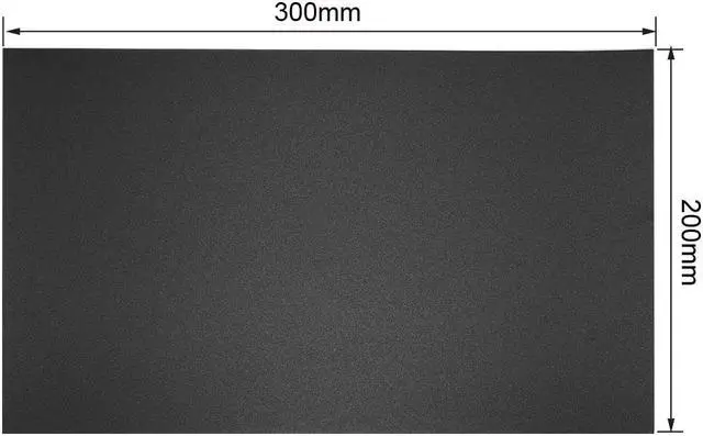 Alt view image 2 of 4 - 200x300mm Heating Bed for 3D Printer with Sticker Nonmagnetic Composite Material